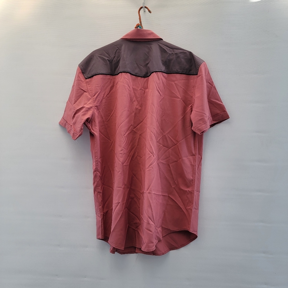 RVLTS x Justin Warner Collab Cowboy Roper Shirt Mens Medium Western Embroidered - Picture 9 of 14